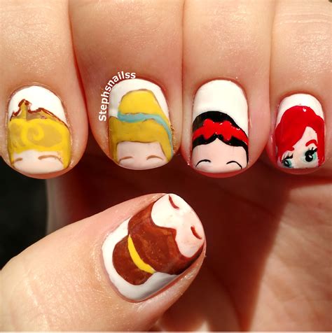 disney nail decals|disney nail designs princess.